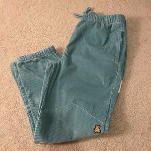 Blue Corduroy Teddy Fresh Joggers